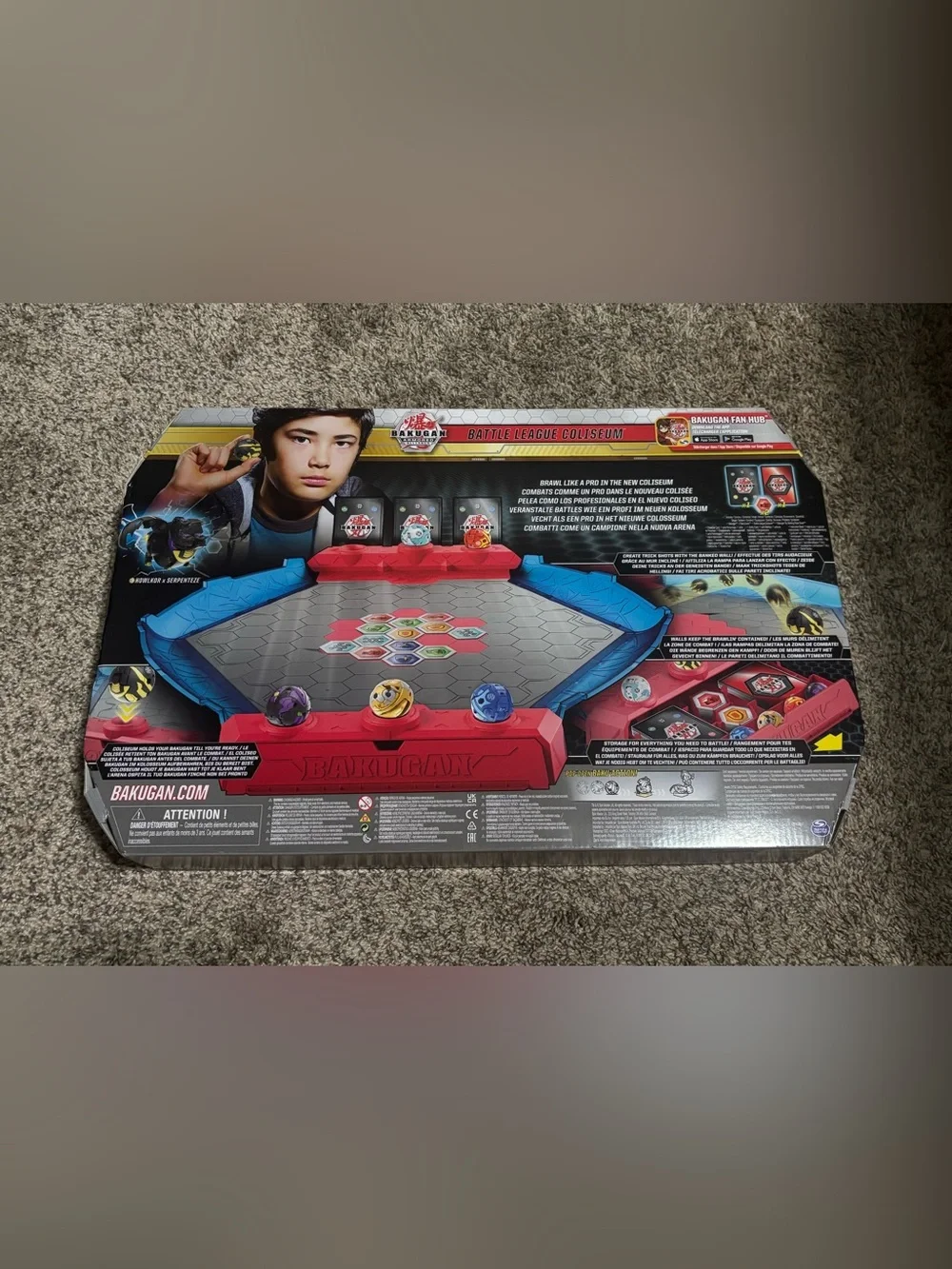 Bakugan Armored Alliance - Battle League Coliseum - Howlkor x Serpenteze - NWT